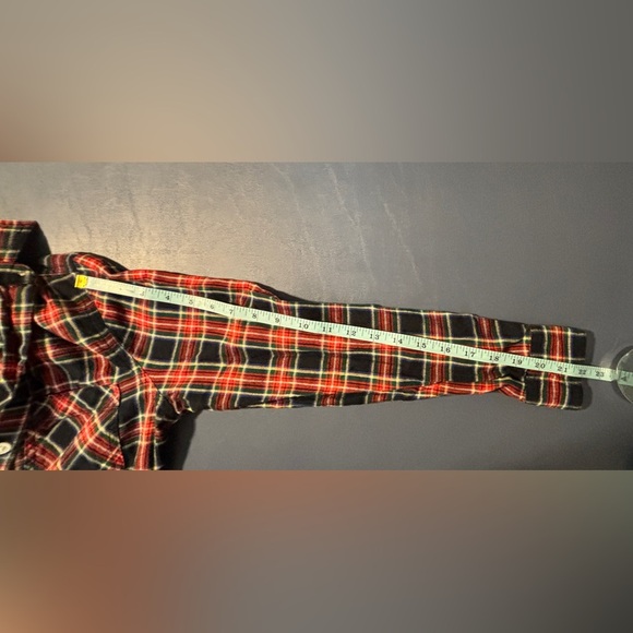 Women's Plaid Flannel Size XS Extra Small    SKU 8 - Picture 4 of 8